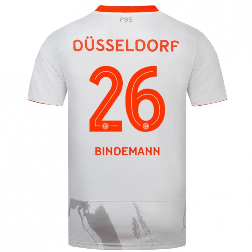 Danxen Damen Deniz Bindemann #26 Weiß Orange Auswärtstrikot Trikot 2025/26 T-Shirt Schweiz