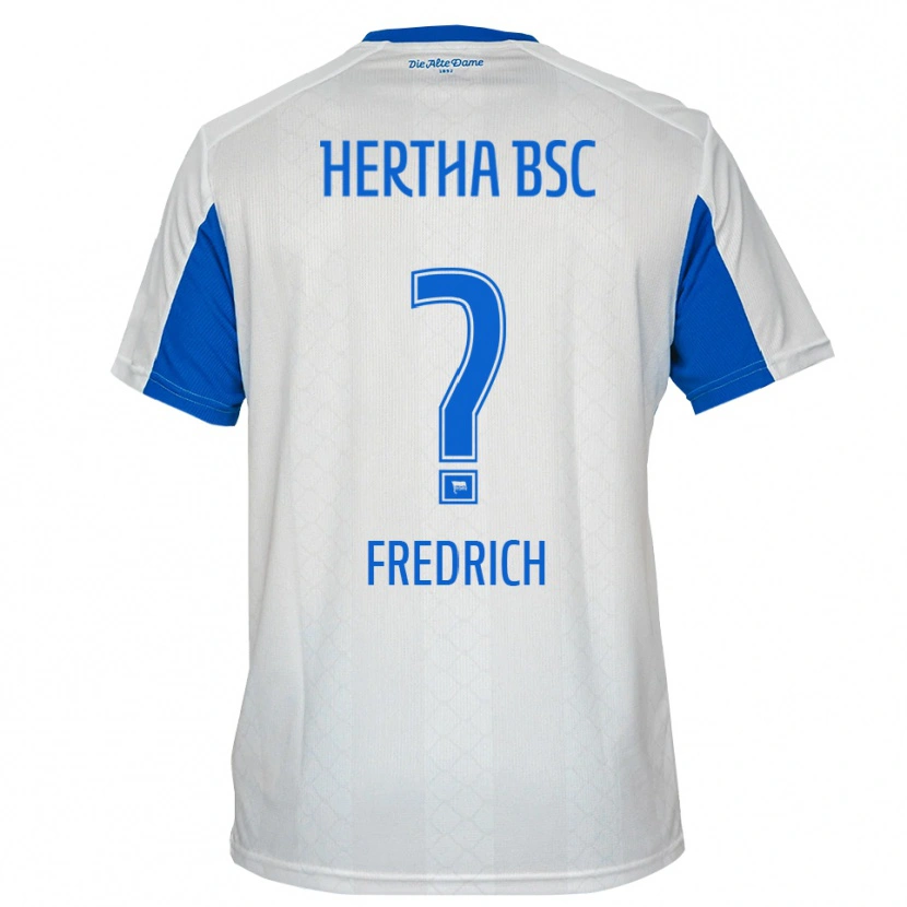 Danxen Damen Marco Fredrich #0 Weiß Blau Auswärtstrikot Trikot 2025/26 T-Shirt Schweiz