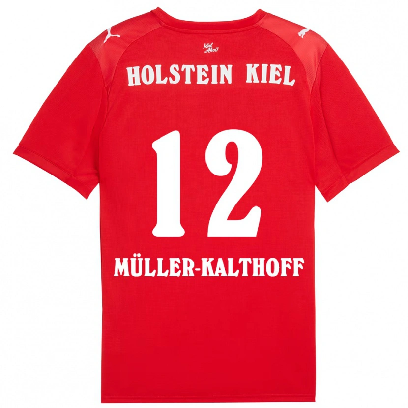 Danxen Damen Henrie Müller-Kalthoff #12 Rot Blau Auswärtstrikot Trikot 2025/26 T-Shirt Schweiz