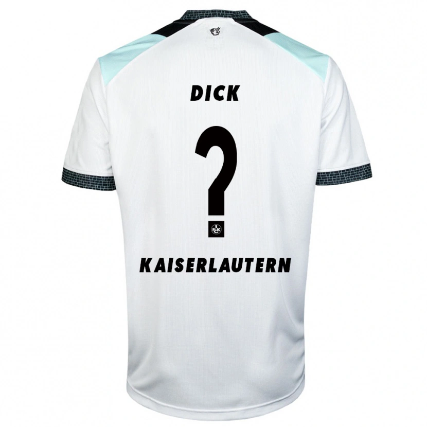 Danxen Damen Paul Dick #0 Weiß Schwarz Auswärtstrikot Trikot 2025/26 T-Shirt Schweiz