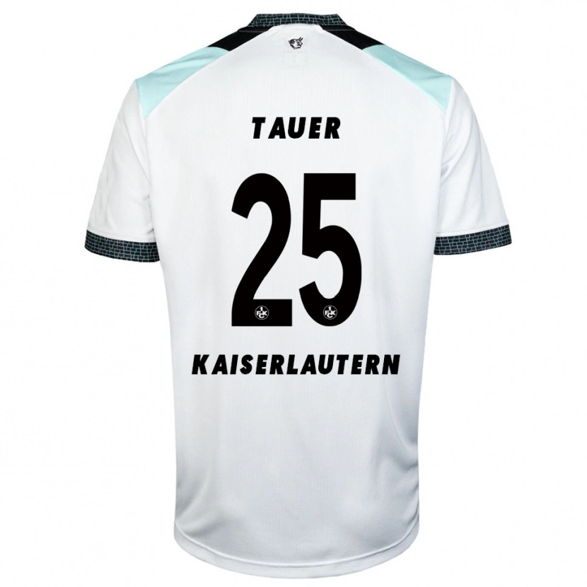 Danxen Damen Luca Tauer #25 Weiß Schwarz Auswärtstrikot Trikot 2025/26 T-Shirt Schweiz