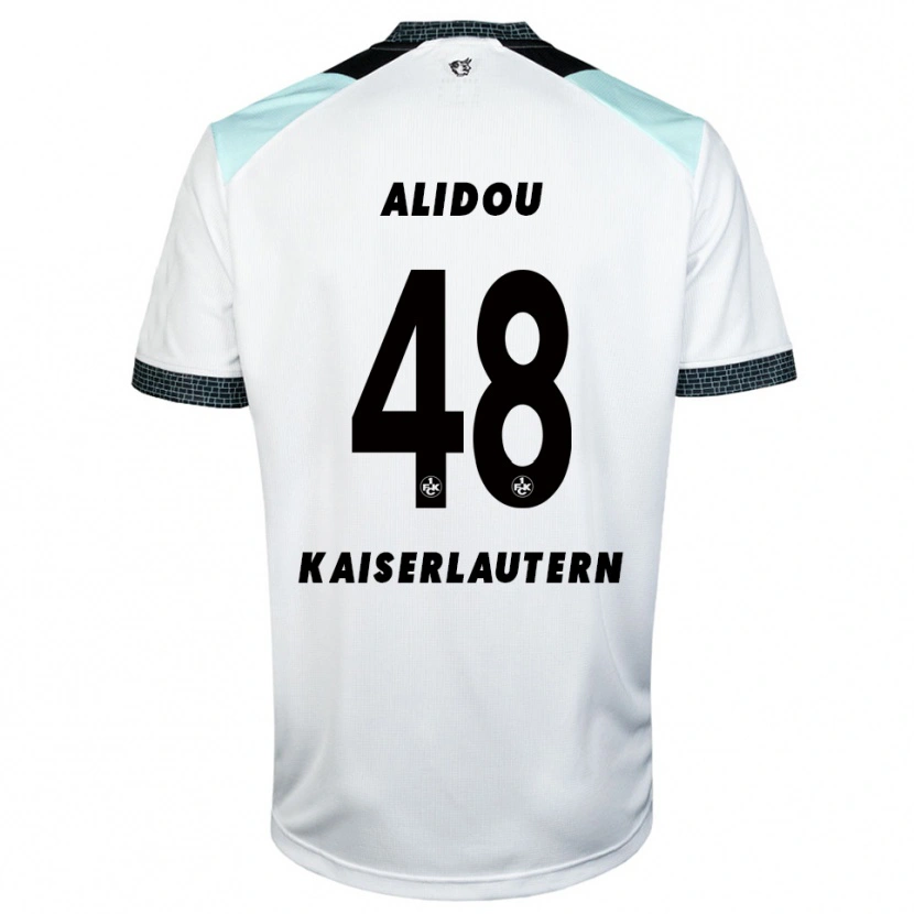 Danxen Damen Faride Alidou #48 Weiß Schwarz Auswärtstrikot Trikot 2025/26 T-Shirt Schweiz