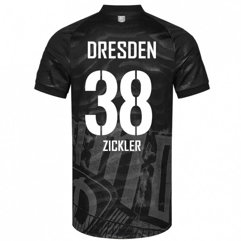 Danxen Damen Jakob Zickler #38 Schwarz Grau Auswärtstrikot Trikot 2025/26 T-Shirt Schweiz