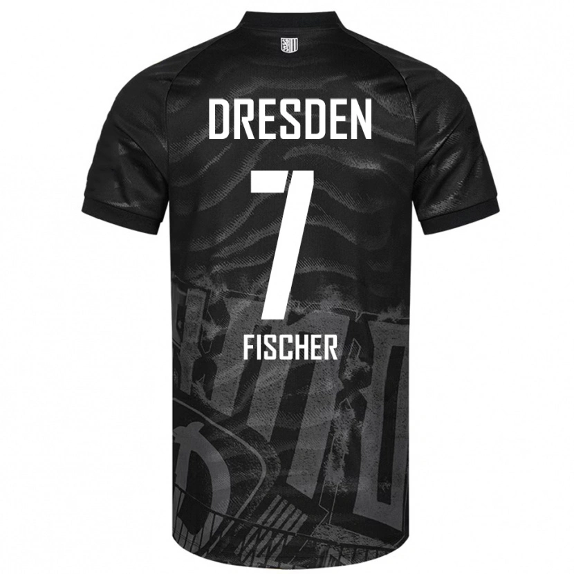 Danxen Damen Marc Fischer #7 Schwarz Grau Auswärtstrikot Trikot 2025/26 T-Shirt Schweiz