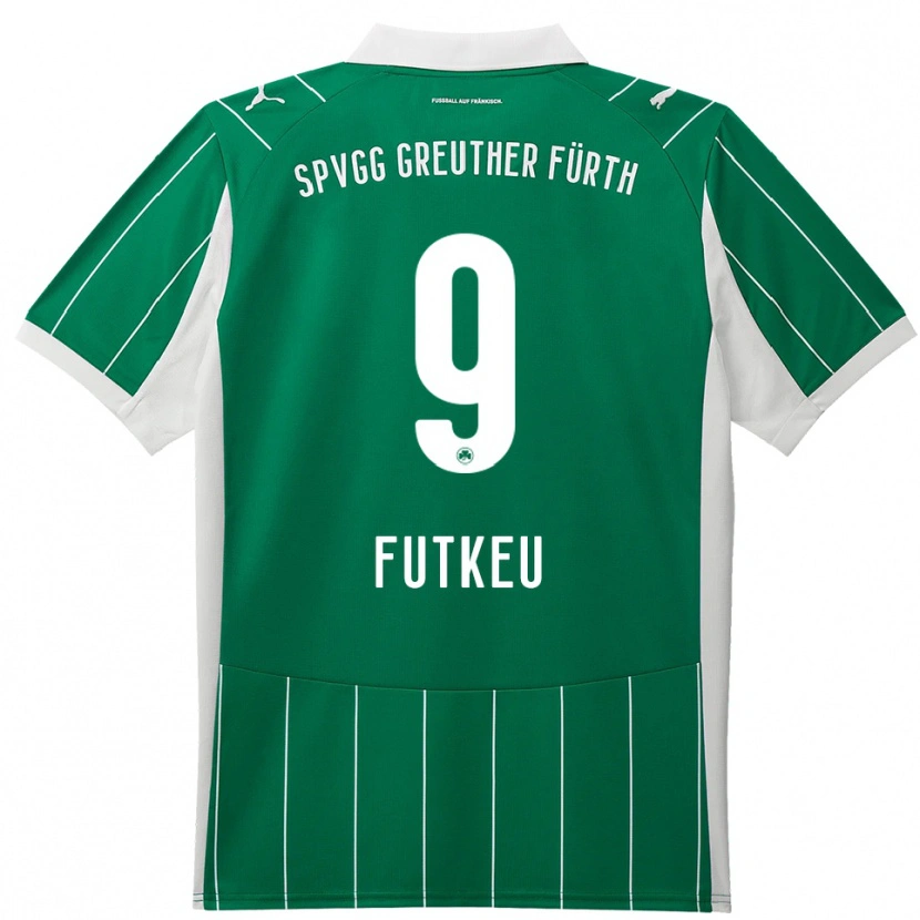 Danxen Damen Noel Futkeu #9 Grün Weiß Auswärtstrikot Trikot 2025/26 T-Shirt Schweiz