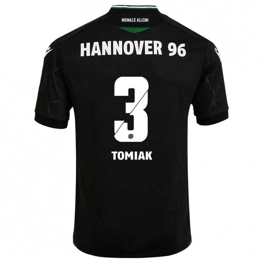 Danxen Damen Boris Tomiak #3 Schwarz Grün Auswärtstrikot Trikot 2025/26 T-Shirt Schweiz