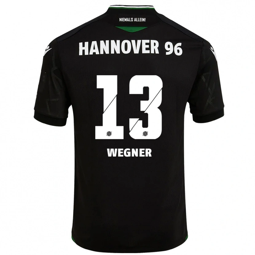 Danxen Damen Ole Wegner #13 Schwarz Grün Auswärtstrikot Trikot 2025/26 T-Shirt Schweiz
