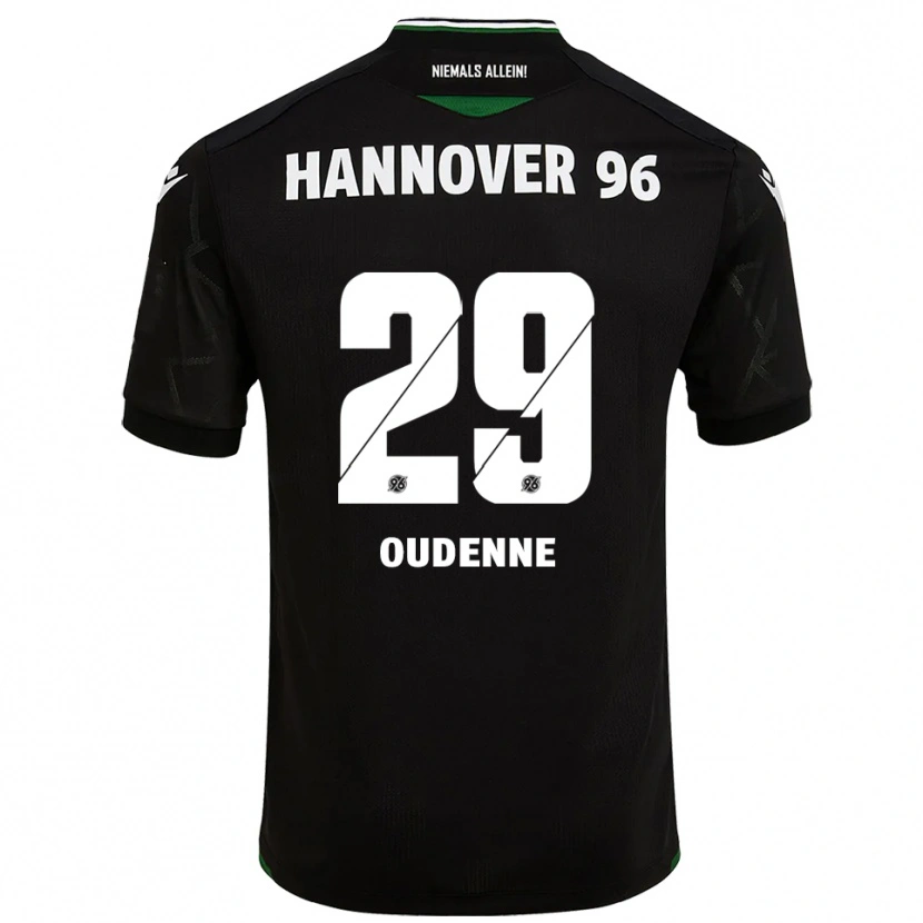 Danxen Damen Kolja Oudenne #29 Schwarz Grün Auswärtstrikot Trikot 2025/26 T-Shirt Schweiz