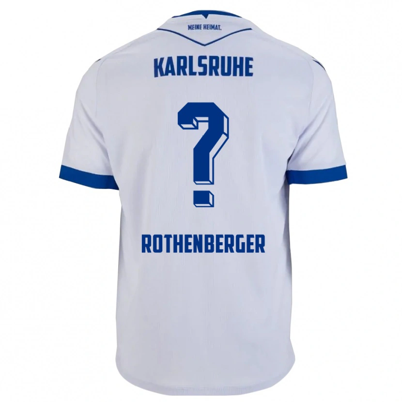 Danxen Damen Paulina Rothenberger #0 Weiß Blau Auswärtstrikot Trikot 2025/26 T-Shirt Schweiz