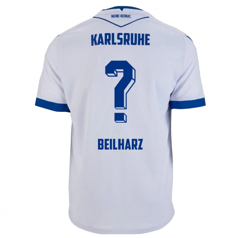 Danxen Damen Charlotte Beilharz #0 Weiß Blau Auswärtstrikot Trikot 2025/26 T-Shirt Schweiz