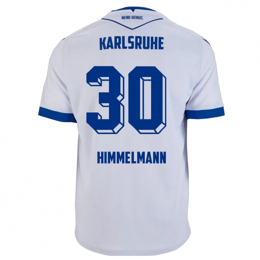 Danxen Damen Robin Himmelmann #30 Weiß Blau Auswärtstrikot Trikot 2025/26 T-Shirt Schweiz