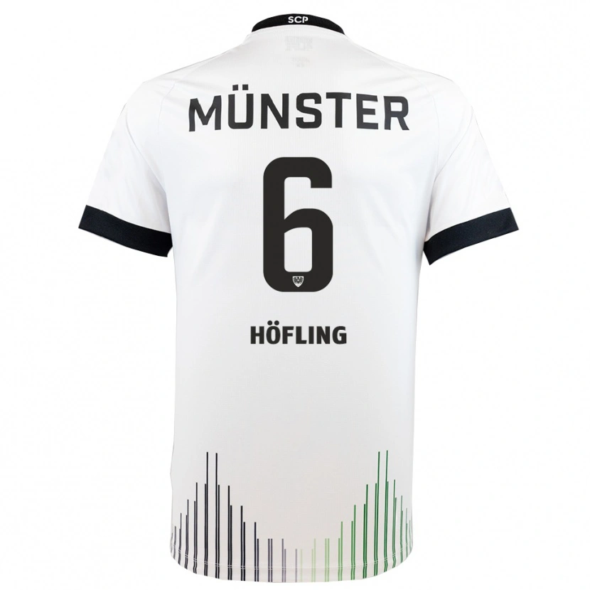 Danxen Damen Till Höfling #6 Weiß Schwarz Auswärtstrikot Trikot 2025/26 T-Shirt Schweiz