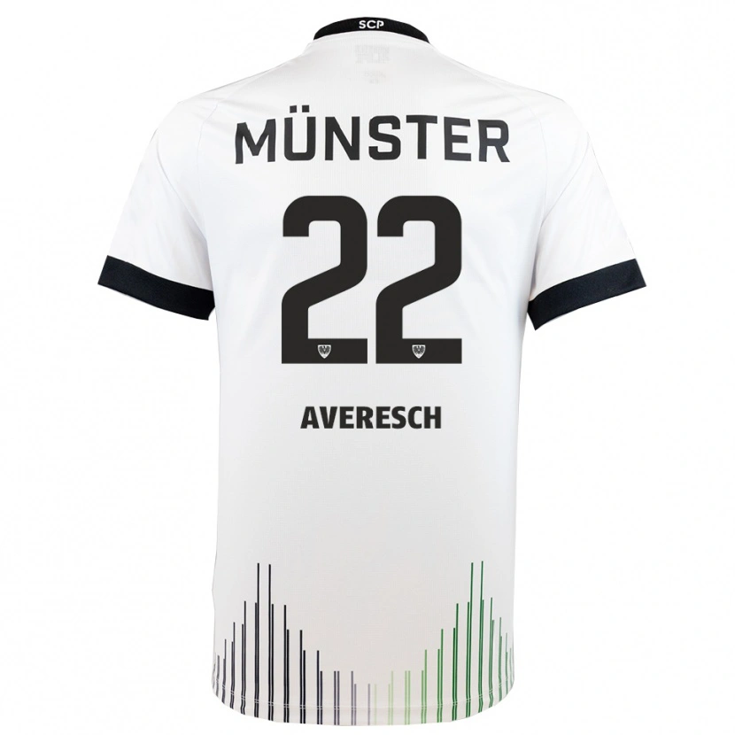 Danxen Damen Noah Averesch #22 Weiß Schwarz Auswärtstrikot Trikot 2025/26 T-Shirt Schweiz