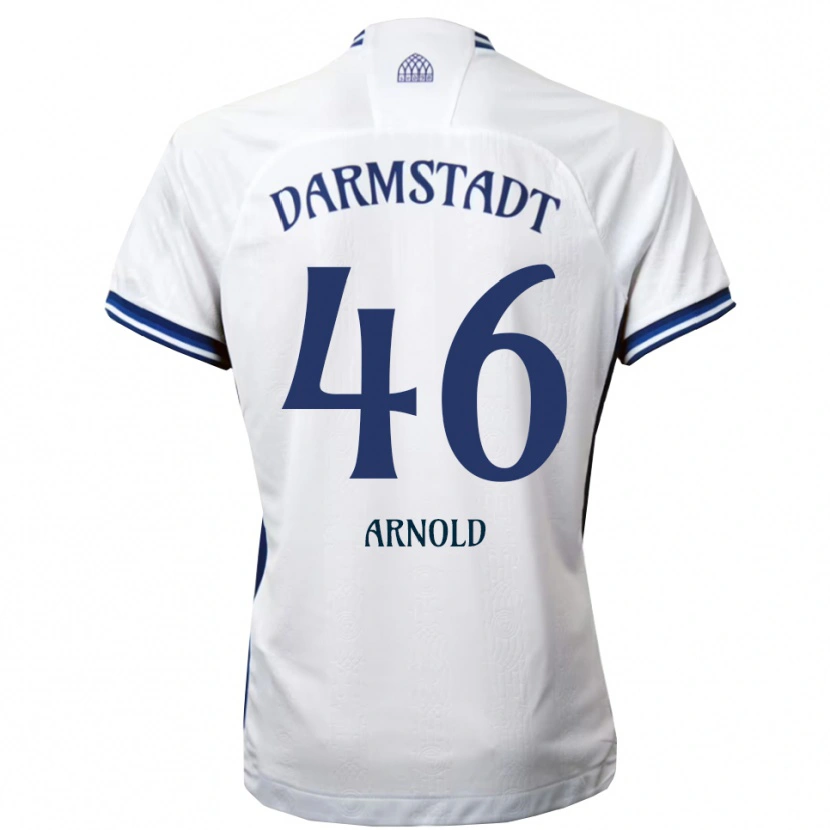 Danxen Damen Tim Arnold #46 Weiß Blau Auswärtstrikot Trikot 2025/26 T-Shirt Schweiz