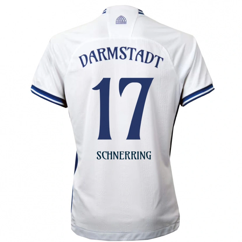 Danxen Damen Loann Schnerring #17 Weiß Blau Auswärtstrikot Trikot 2025/26 T-Shirt Schweiz