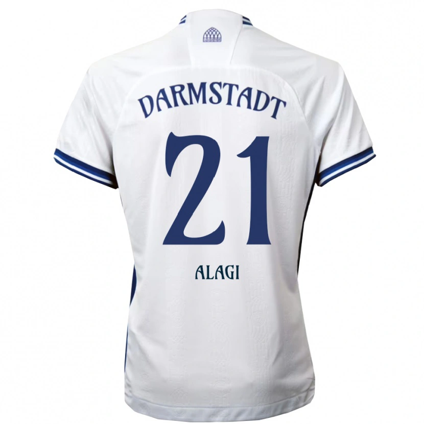 Danxen Damen Aziz Alagi #21 Weiß Blau Auswärtstrikot Trikot 2025/26 T-Shirt Schweiz