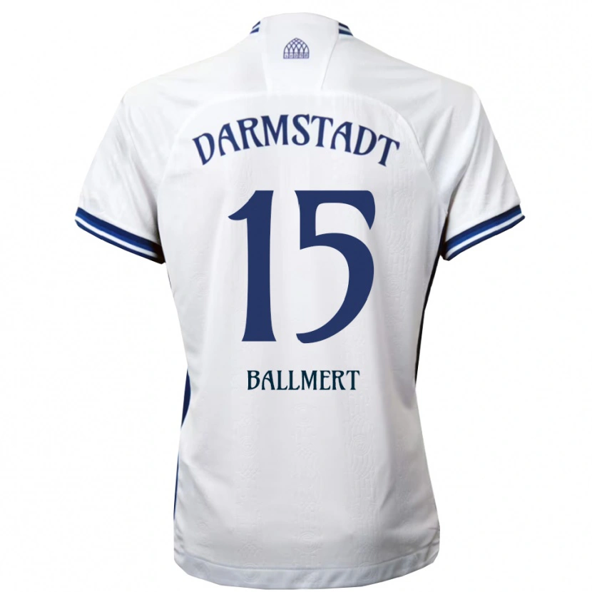 Danxen Damen Markus Ballmert #15 Weiß Blau Auswärtstrikot Trikot 2025/26 T-Shirt Schweiz
