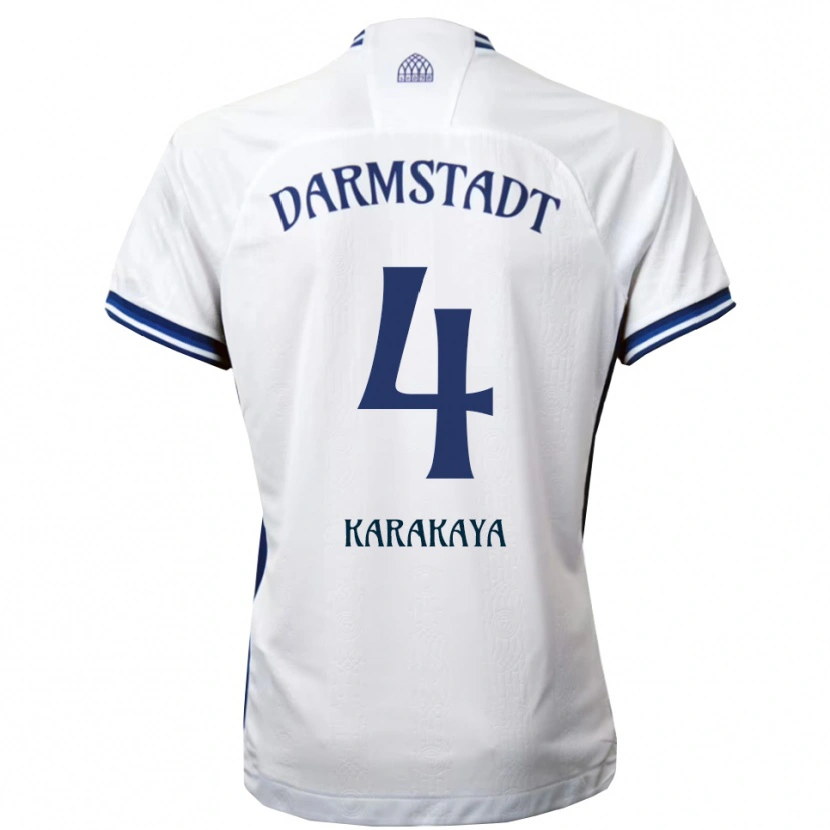 Danxen Damen Burak Karakaya #4 Weiß Blau Auswärtstrikot Trikot 2025/26 T-Shirt Schweiz