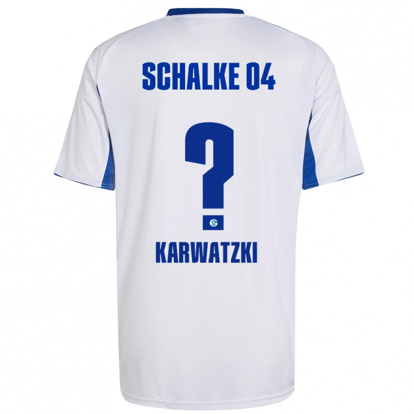 Danxen Damen Lucy Karwatzki #0 Weiß Blau Auswärtstrikot Trikot 2025/26 T-Shirt Schweiz