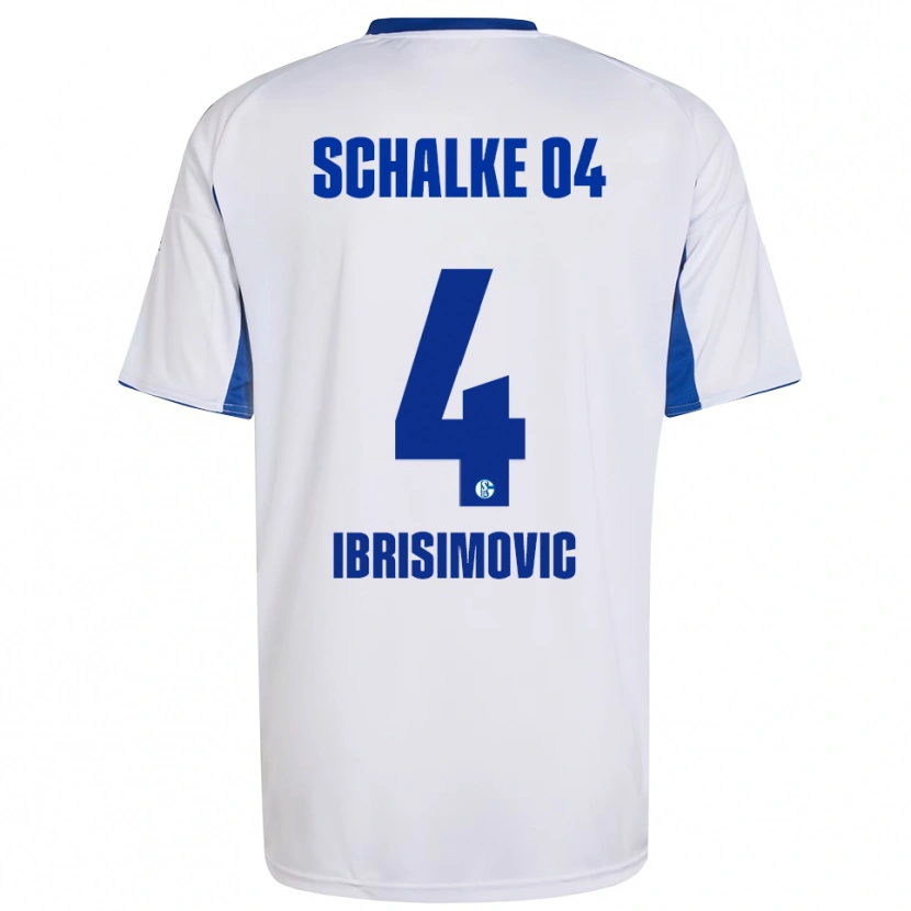 Danxen Damen Amar Ibrisimovic #4 Weiß Blau Auswärtstrikot Trikot 2025/26 T-Shirt Schweiz