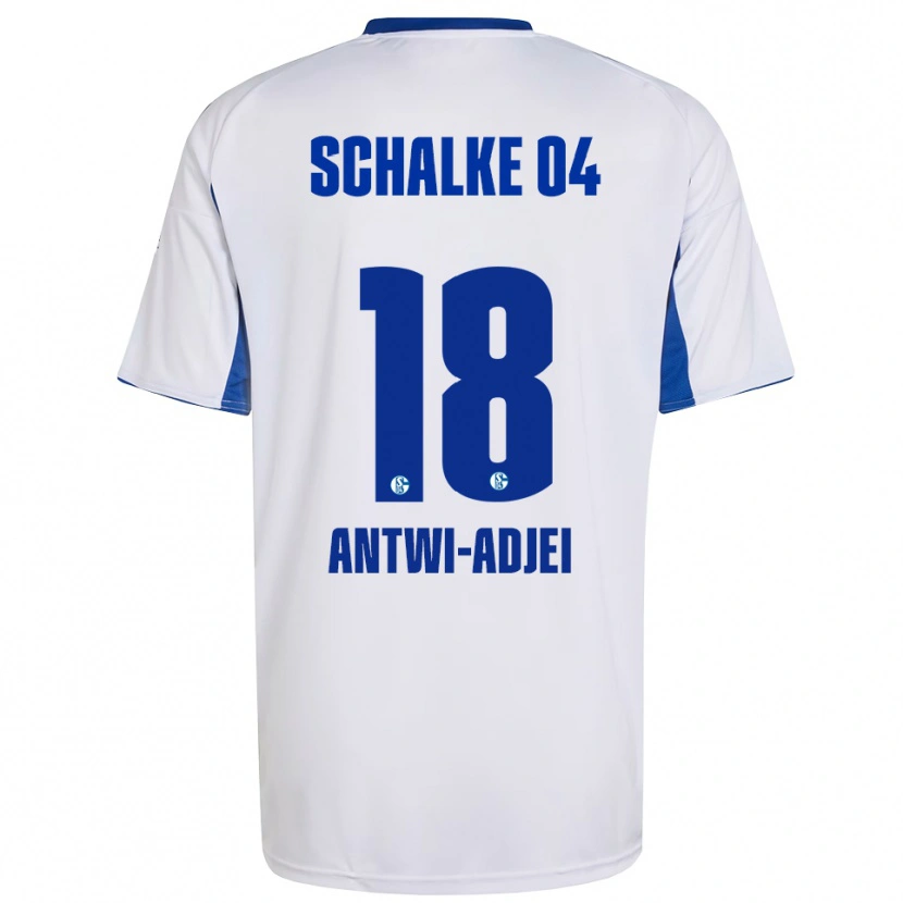 Danxen Damen Christopher Antwi-Adjei #18 Weiß Blau Auswärtstrikot Trikot 2025/26 T-Shirt Schweiz