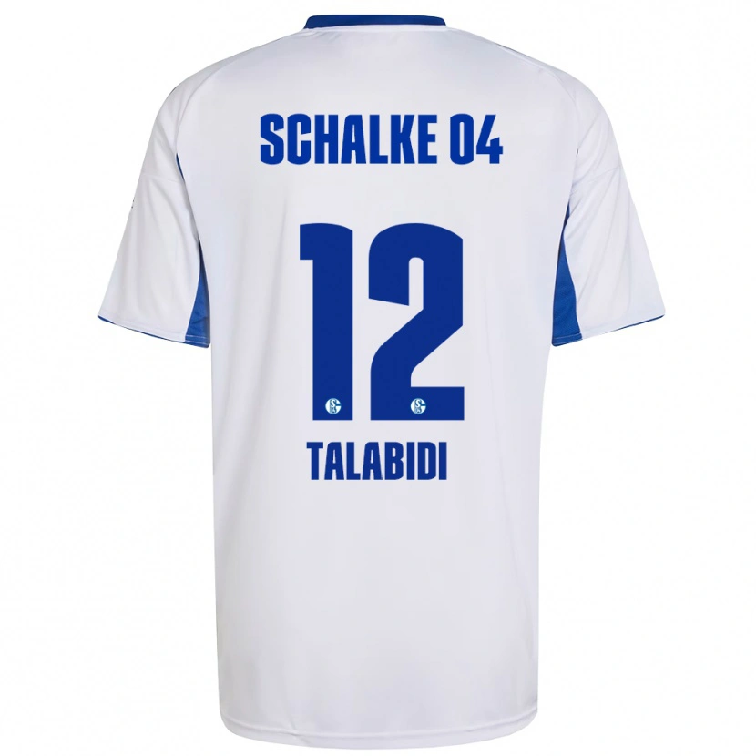 Danxen Damen Malik Talabidi #12 Weiß Blau Auswärtstrikot Trikot 2025/26 T-Shirt Schweiz