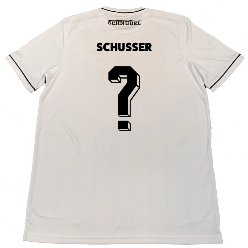Danxen Damen Lina Schusser #0 Weiß Schwarz Auswärtstrikot Trikot 2025/26 T-Shirt Schweiz