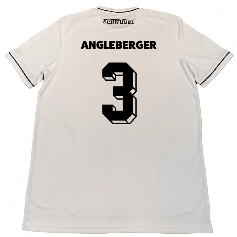 Danxen Damen Devin Angleberger #3 Weiß Schwarz Auswärtstrikot Trikot 2025/26 T-Shirt Schweiz