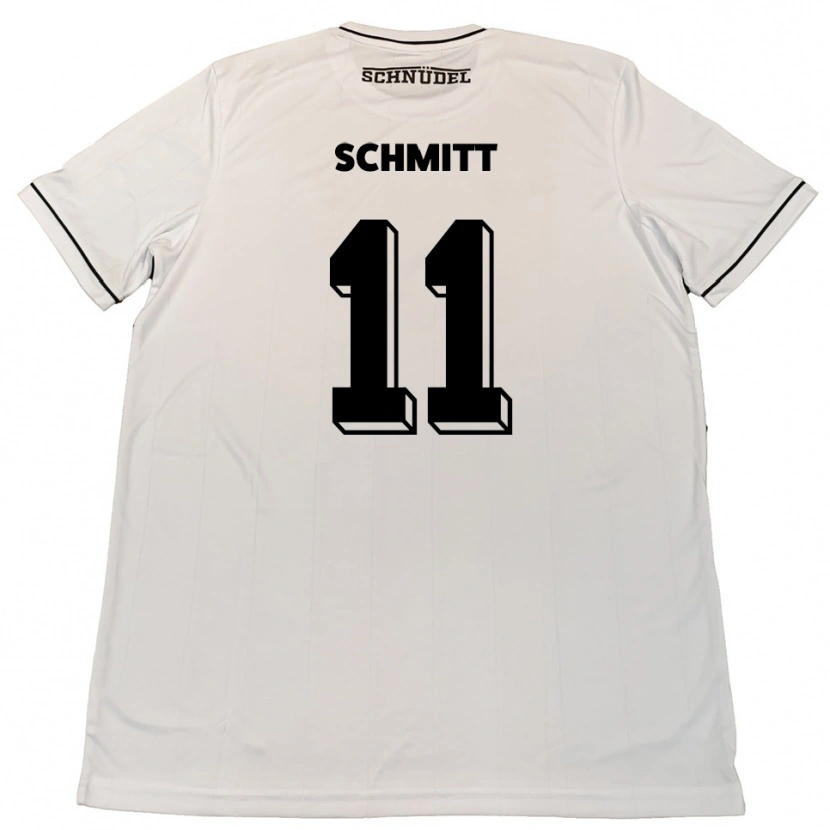 Danxen Damen Valentin Schmitt #11 Weiß Schwarz Auswärtstrikot Trikot 2025/26 T-Shirt Schweiz
