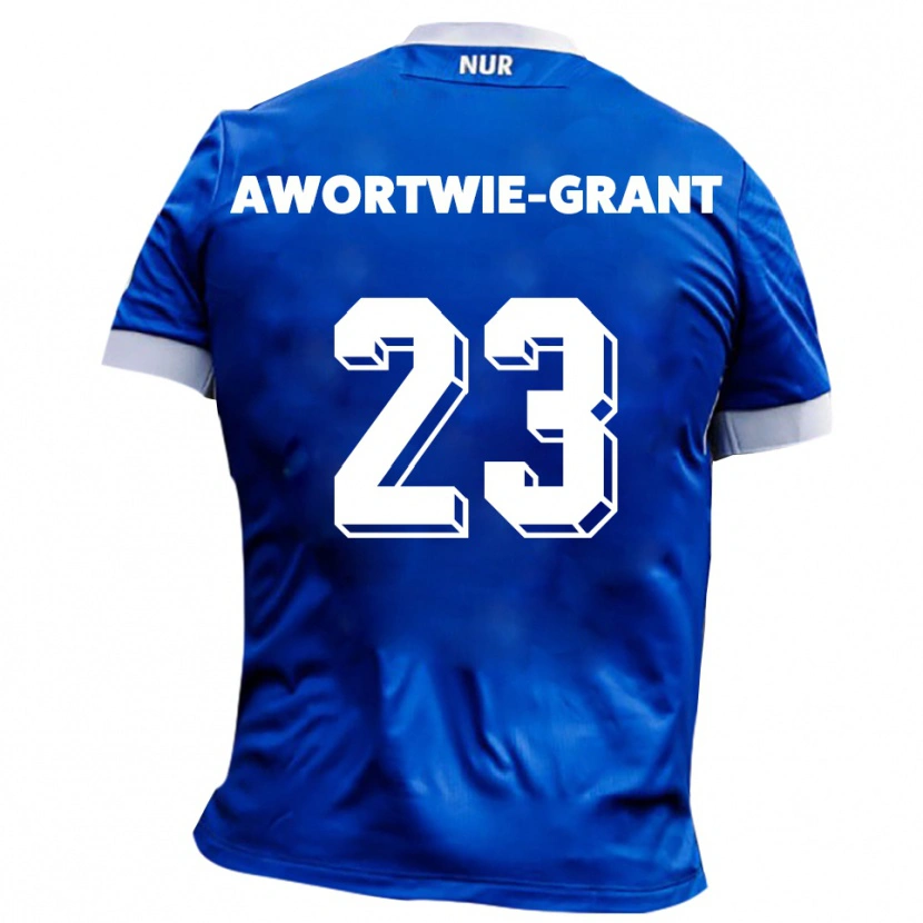 Danxen Damen Nyamekye Awortwie-Grant #23 Blau Weiß Auswärtstrikot Trikot 2025/26 T-Shirt Schweiz
