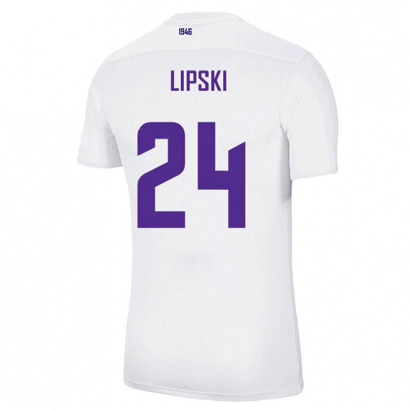 Danxen Damen Yarin Lipski #24 Weiß Grün Auswärtstrikot Trikot 2025/26 T-Shirt Schweiz