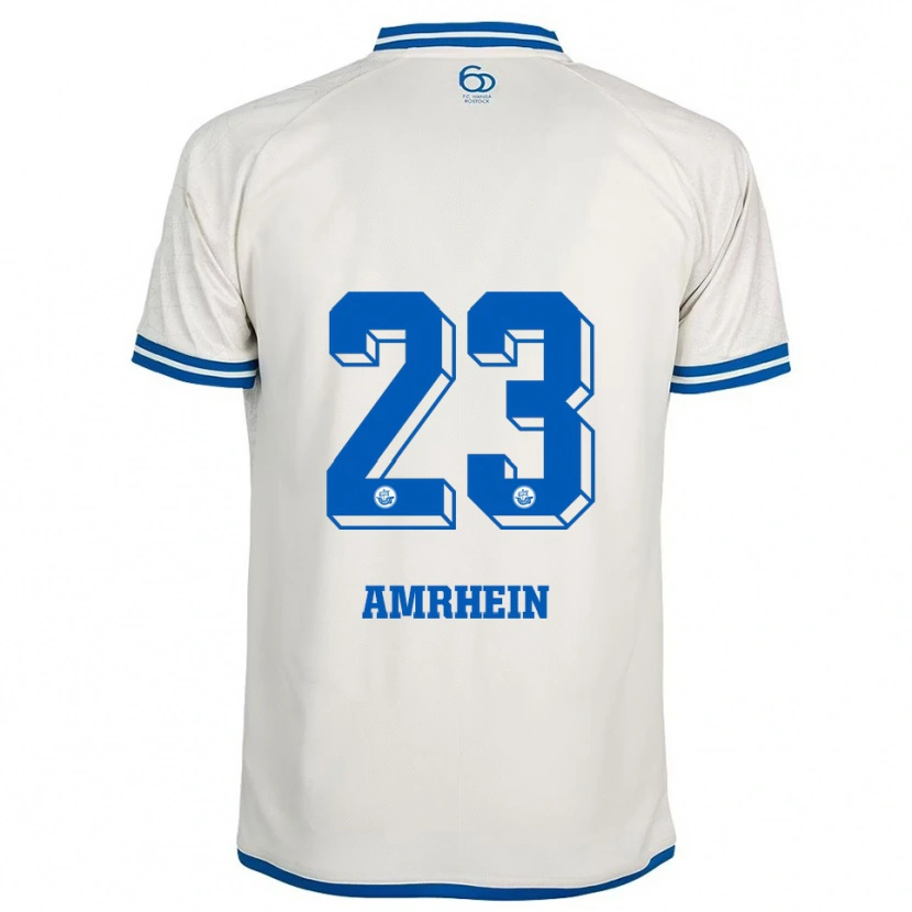 Danxen Damen Moritz Amrhein #23 Weiß Blau Auswärtstrikot Trikot 2025/26 T-Shirt Schweiz
