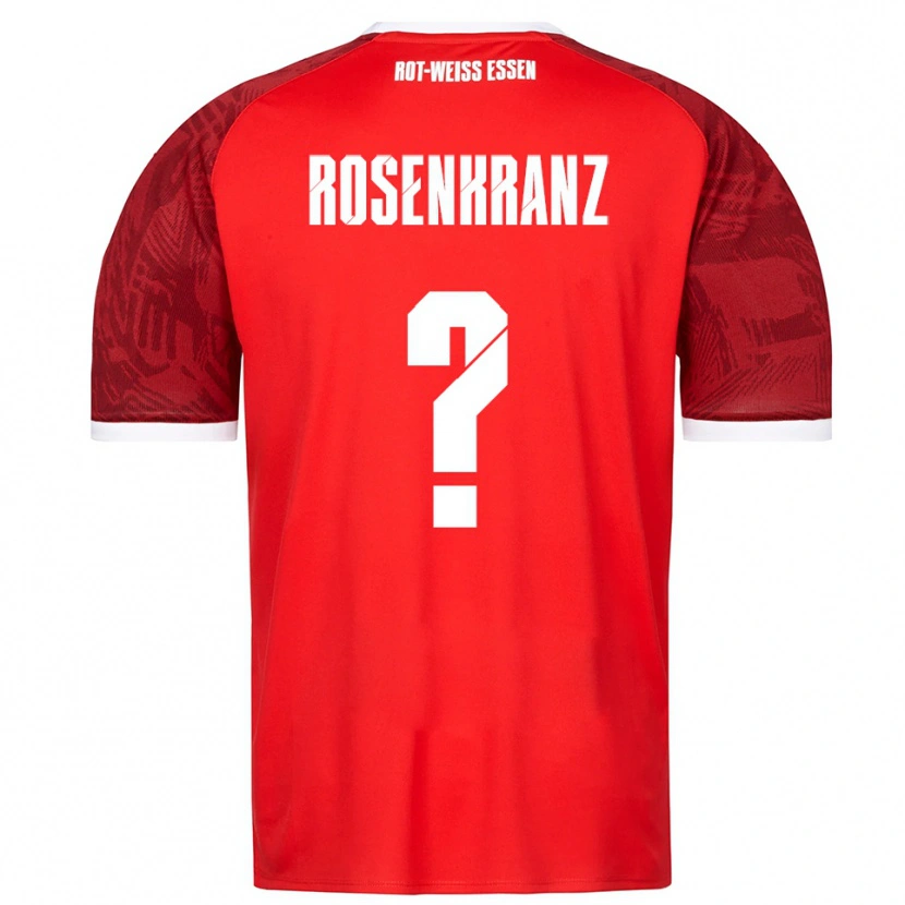 Danxen Damen Colin Rosenkranz #0 Rot Burgunder Weiß Auswärtstrikot Trikot 2025/26 T-Shirt Schweiz