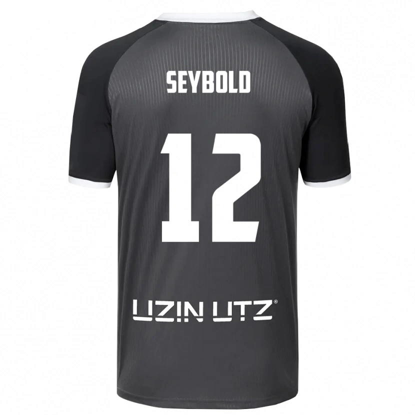 Danxen Damen Marvin Seybold #12 Grau Weiß Auswärtstrikot Trikot 2025/26 T-Shirt Schweiz