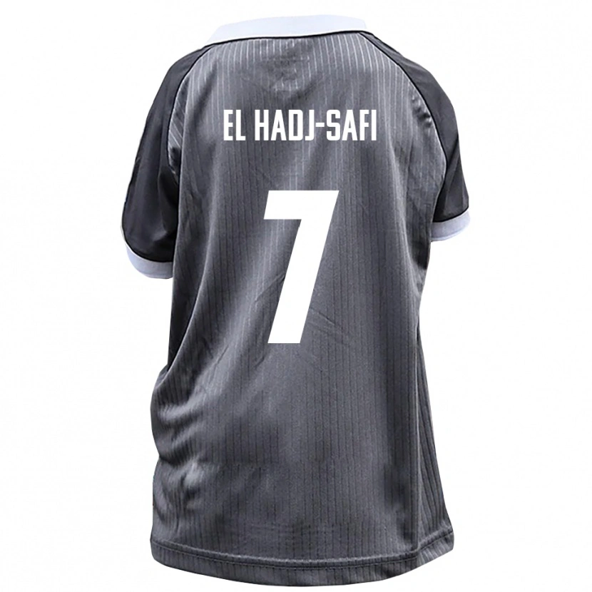 Danxen Damen Iljas El Hadj-Safi #7 Grau Weiß Auswärtstrikot Trikot 2025/26 T-Shirt Schweiz