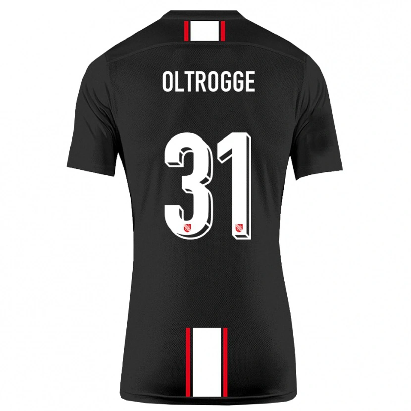 Danxen Damen Jannik Oltrogge #31 Schwarz Weiß Auswärtstrikot Trikot 2025/26 T-Shirt Schweiz