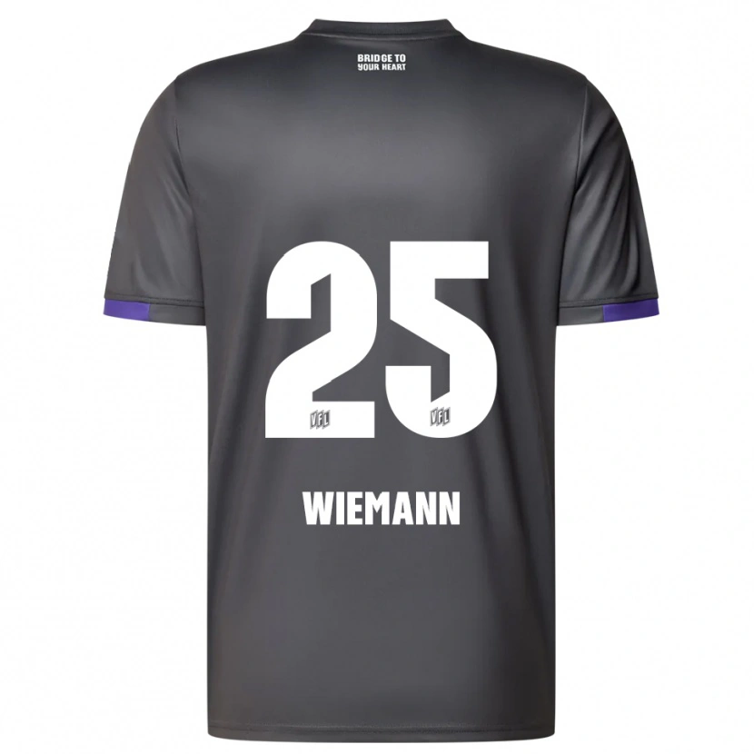 Danxen Damen Niklas Wiemann #25 Grau Lila Auswärtstrikot Trikot 2025/26 T-Shirt Schweiz
