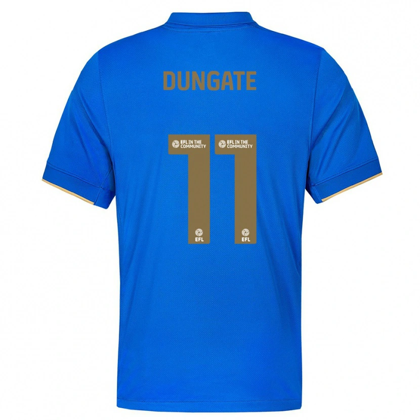 Danxen Kinder Katie Dungate #11 Blau Gold Heimtrikot Trikot 2025/26 T-Shirt Schweiz