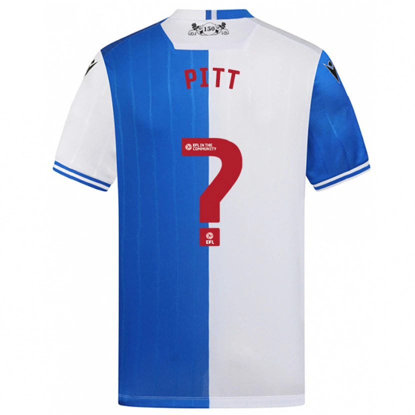 Danxen Kinder Theo Pitt #0 Blau Weiß Heimtrikot Trikot 2025/26 T-Shirt Schweiz