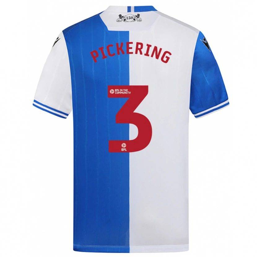 Danxen Kinder Harry Pickering #3 Blau Weiß Heimtrikot Trikot 2025/26 T-Shirt Schweiz