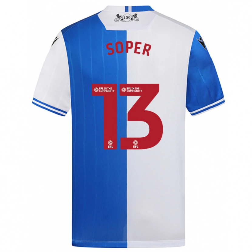 Danxen Kinder Poppy Soper #13 Blau Weiß Heimtrikot Trikot 2025/26 T-Shirt Schweiz