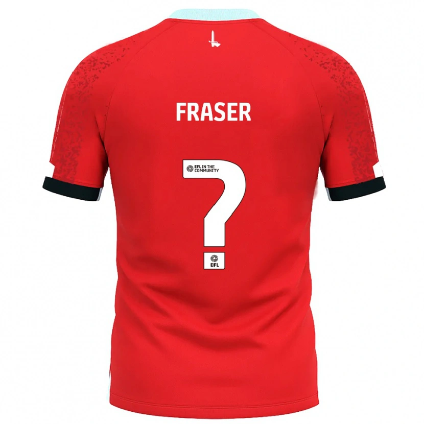 Danxen Kinder Scott Fraser #0 Rot Weiß Heimtrikot Trikot 2025/26 T-Shirt Schweiz