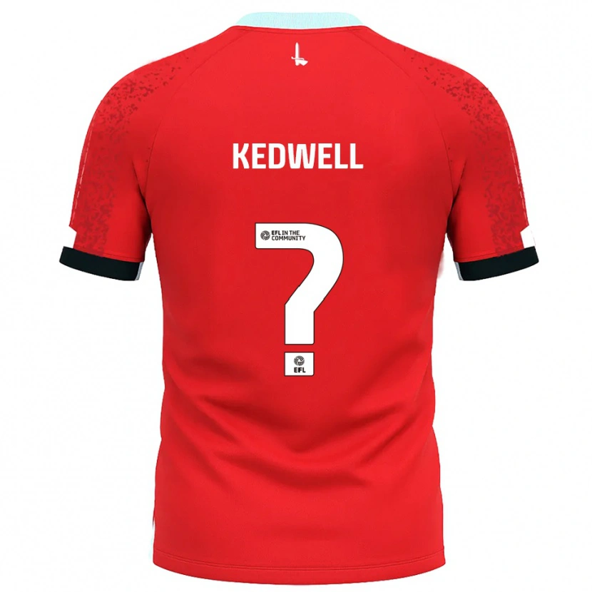 Danxen Kinder Harvey Kedwell #0 Rot Weiß Heimtrikot Trikot 2025/26 T-Shirt Schweiz