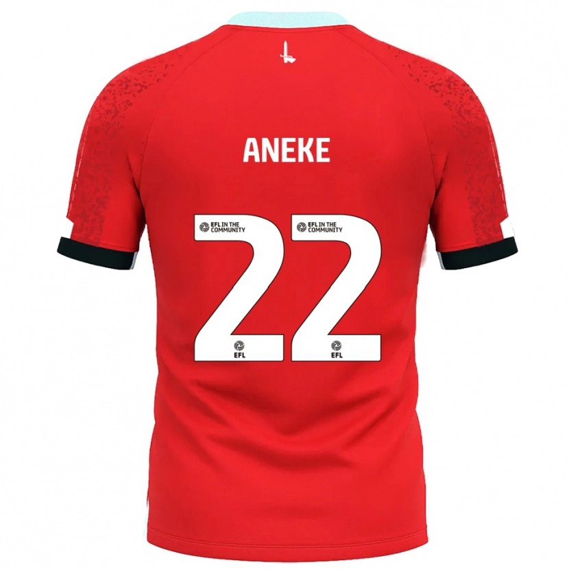 Danxen Kinder Chuks Aneke #22 Rot Weiß Heimtrikot Trikot 2025/26 T-Shirt Schweiz