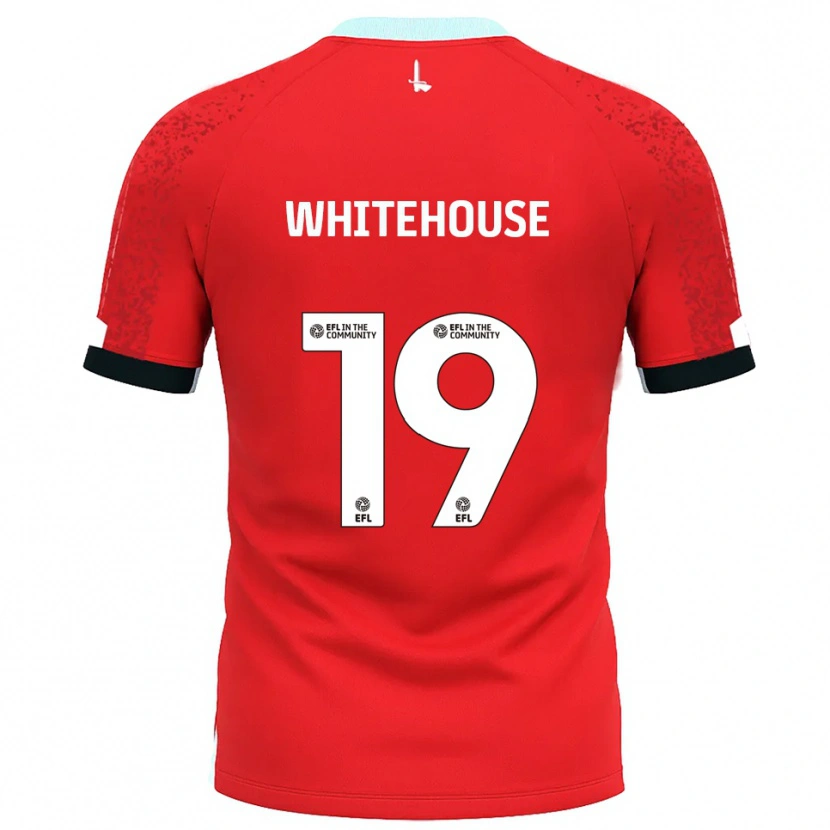 Danxen Kinder Sophie Whitehouse #19 Rot Weiß Heimtrikot Trikot 2025/26 T-Shirt Schweiz