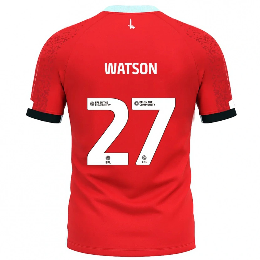 Danxen Kinder Tennai Watson #27 Rot Weiß Heimtrikot Trikot 2025/26 T-Shirt Schweiz