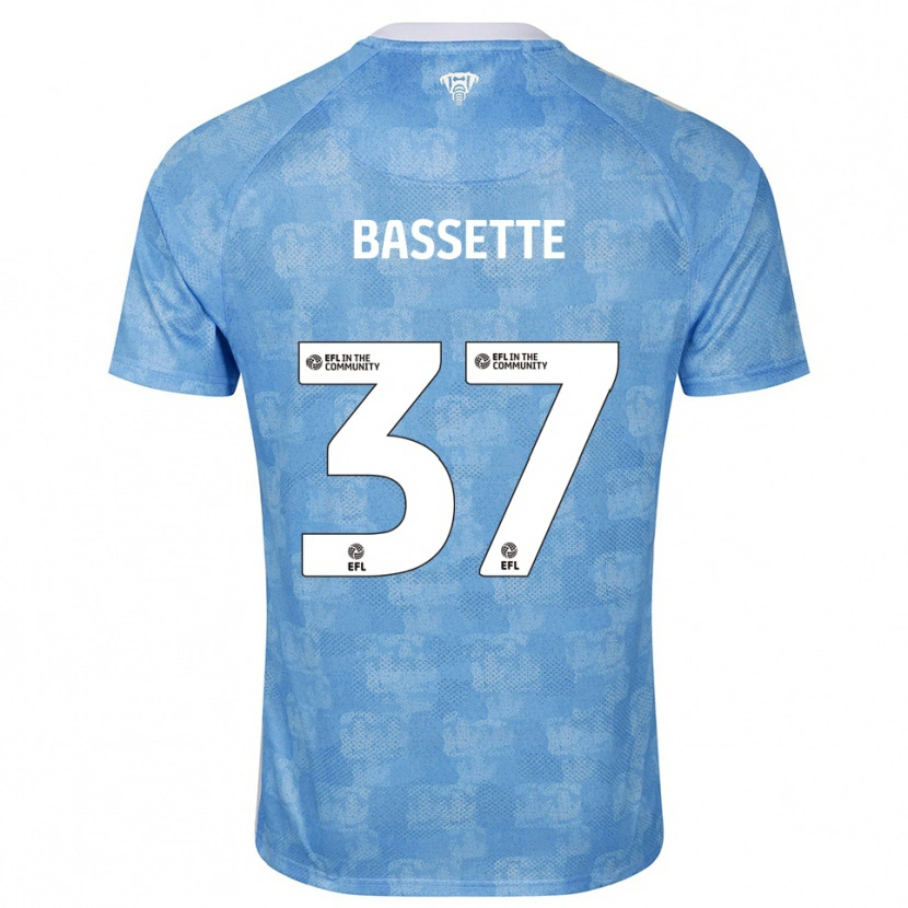 Danxen Kinder Norman Bassette #37 Himmelblau Weiß Heimtrikot Trikot 2025/26 T-Shirt Schweiz
