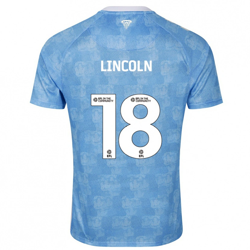Danxen Kinder Khavarni Lincoln #18 Himmelblau Weiß Heimtrikot Trikot 2025/26 T-Shirt Schweiz