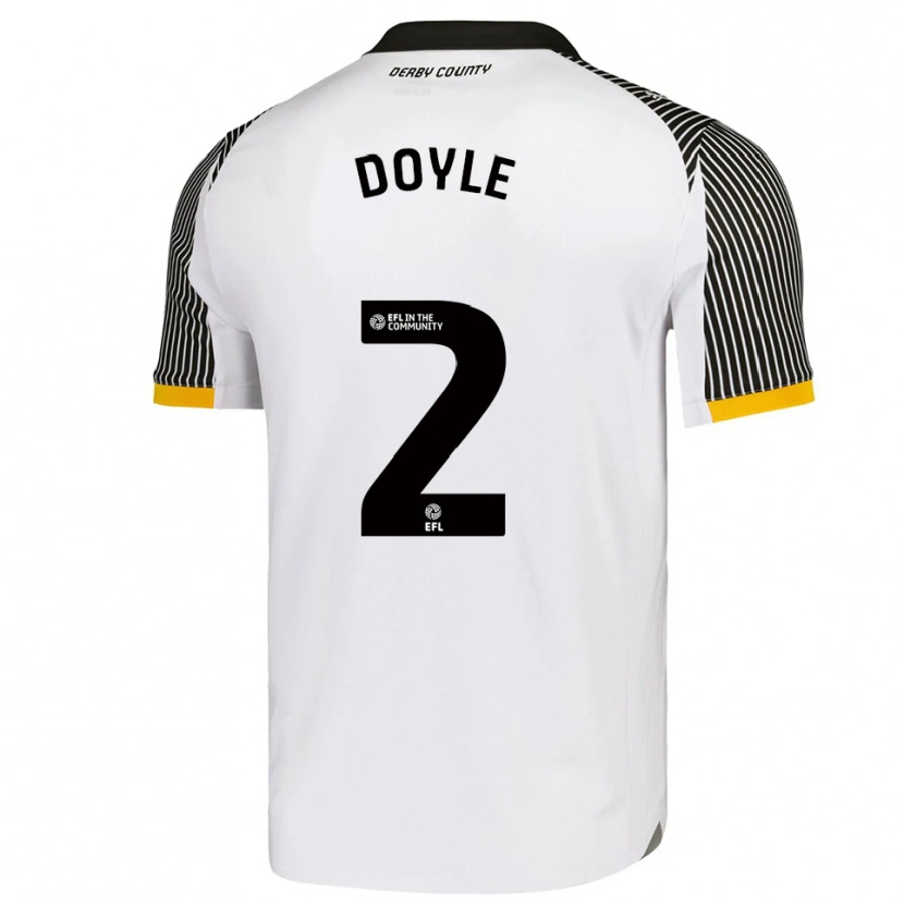Danxen Kinder Aj Doyle #2 Weiß Schwarz Heimtrikot Trikot 2025/26 T-Shirt Schweiz