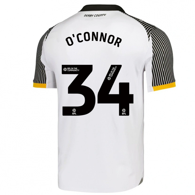 Danxen Kinder Dolcie O'connor #34 Weiß Schwarz Heimtrikot Trikot 2025/26 T-Shirt Schweiz